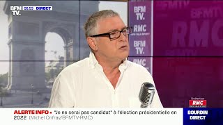 quotIl faut pouvoir montrer quon désire la France Il y a des règlesquot Michel Onfray était sur RMC [upl. by Otilesoj454]