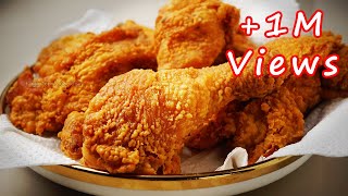 THE SECRETS TO MAKE THE BEST CRISPY AND JUICY FRIED CHICKEN SO DELICIOUS BETTER THAN TAKE OUT [upl. by Prentiss]