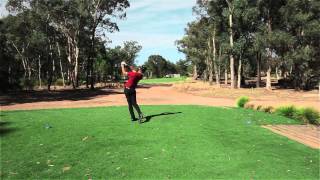 Neangar Park Golf Club 18 Drives with Lucas Herbert [upl. by Soracco]