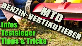 Benzin Vertikutierer MTD  Infos Tipps und Testsieger  VertikutiererBenzinde [upl. by Eked723]