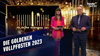 Wer hat 2023 richtig verkackt Larissa verleiht die goldenen Vollpfosten  heuteshow vom 15122023 [upl. by Boarer]