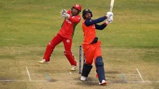 Oman vs Netherland ODI Cricket Match Scorecard [upl. by Alsi]