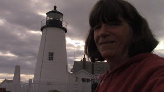 Pemaquid Point Lighthouse A Look from Top Bristol Maine 2021 Northeast USA Autumn Trip 10121 [upl. by Lilithe]