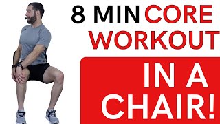 Chair Core Exercises For Seniors [upl. by Eiduam]