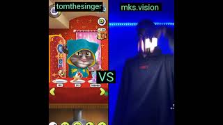 Who is best  Mksvision VS Tomthesinger shorts tomthesinger [upl. by Inittirb190]