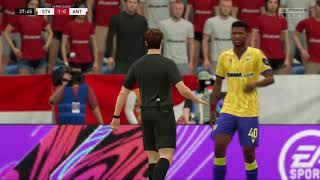 SintTruiden vs royal Antwerp fc FIFA21 [upl. by Padraig]