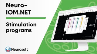 Stimulation programs  NeuroIOM software [upl. by Aidyn]