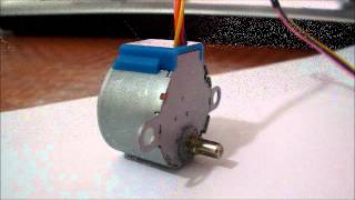 Stepper Motor 28 BYJ48 Arduino [upl. by Neelac]