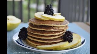 Tortitas de manzana y avena  Oats Apple Pancakes [upl. by Talanta]