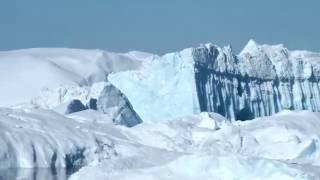 Iceberg Breaking  Ilulisat Greenland [upl. by Asoramla]