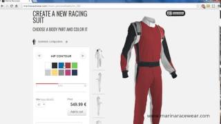 Marina Racewear FIA racing suit Customizer Tutorial [upl. by Nnitsuj]