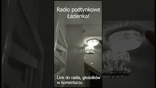 Radio w łazience podtynkowy odtwarzacz ścienny [upl. by Winnick]