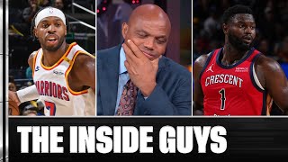 quotThat was embarrassing by the Pelicansquot 👀  Inside the NBA Reacts to Pels vs Warriors  NBA on TNT [upl. by Eliathas]