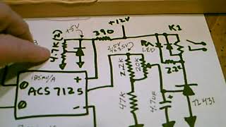 Isolated DC Over Current Sense Relay ACS712 easy build [upl. by Abbye]