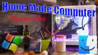 Build High End WindowsMac Computer  Part 1 Components Installing CPU cooler [upl. by Faustine]