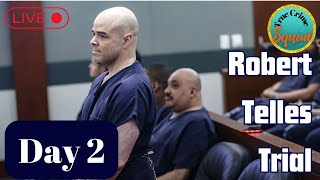 Robert Telles Trial Livestream Day 2 [upl. by Etnomaj]