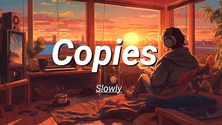 copies song in slowly [upl. by Annaerdna]