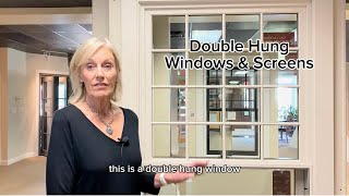 Double Hung Windows amp Screens [upl. by Hadeehsar]