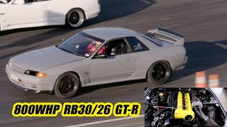 800hp R32 SKYLINE GTR with Sequential Transmission from new Zealand [upl. by Asseneg]