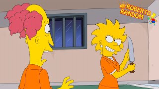 Lisa M4t4 a Bob Patiño Los simpsons capitulos completos Resumido al español [upl. by Zannini]