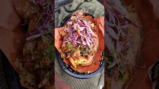 Dutch oven Brisket hachee  jacket potatoe [upl. by Suirradal126]