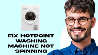 How To Fix Hotpoint Washing Machine Not Spinning [upl. by Lian]