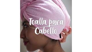 Tutorial  Cómo hacer una Toalla para el Cabello [upl. by Longwood]