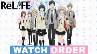 How to Watch ReLIFE in Best Order [upl. by Reinold]