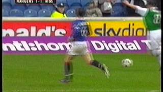 Rangers 4 v 1 Hibernian Scottish Cup Jan 26th 2002 [upl. by Siraf]