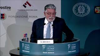 Intervento di Mario Breglia  ROMA REgeneration Forum [upl. by Notsyrb]