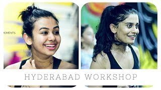 Hyderabad Workshop Vlog  Team Naach [upl. by Reddin]