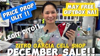 December Price Update  Holiday Sale sa Zitro Garcia Cell Shop [upl. by Htebasile]