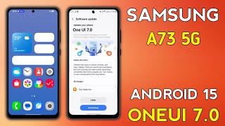 Samsung A73 5G One UI 7O Android 15 Update  5 New Features  A73 5g One UI 7 Update samsunga735g [upl. by Naot]