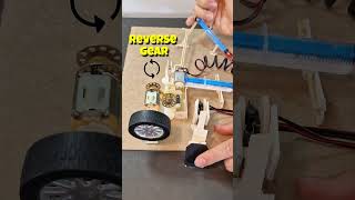 Reverse gear mechanism dcgearmotor dcmotor tech diy youtubeshorts [upl. by Vivica]