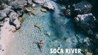 RAFTING AND CANYONING THE SOCA RIVER  SLOVENIA [upl. by Anoit]