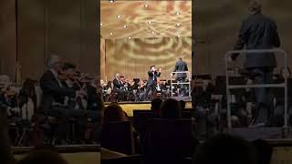 Korngold’s Violin Concerto with vasilypetrenko9435 and royalphilorchestra AbuDhabiCulture [upl. by Abner]