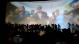 See thala fans reaction Thala Ajith movie vedhalam theatre responsethala rocks Aaluma doluma [upl. by Reltuc]