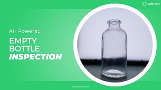 AIPowered Glass Bottle Inspection with 995 Accuracy DeepInspect  Empty Bottle Inspection [upl. by Henryk419]