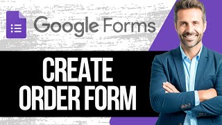 How to Create Order Form in Google Forms  Full Tutorial 2024 [upl. by Annawyt987]