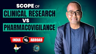 What is the Scope of Clinical Research and Pharmacovigilance  India vs Abroad  Dr Akram Ahmad [upl. by Alimak]