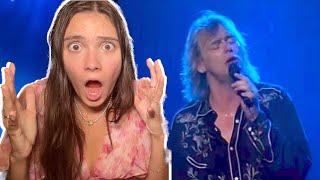 Singer FIRST TIME Reaction to John Farnham  Burn for You High Quality I CRIED [upl. by Enilehcim401]