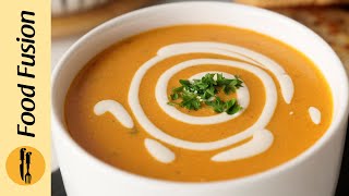 Creamy Tomato Soup Recipe by Food Fusion [upl. by Ysnat]