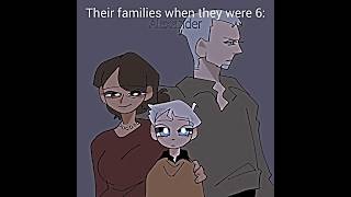 Their Families When They Were 6 art animation oc edit originalcharacter characterartist [upl. by Zetram]