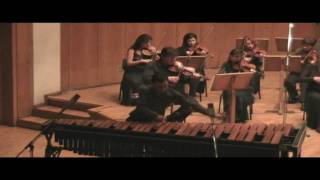 Emmanuel Sejourne Concerto for Marimba 1 mov 2 played by Miroslav Dimov [upl. by Mccord]