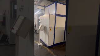 WASHING MACHINE DURR ECOCLEAN 80C WITH CONVENYOR MACHINE IS READY TO USE [upl. by Vetter]