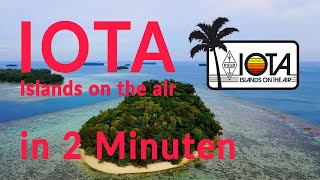 RSGB IOTA Contest in 2 Minuten  Amateurfunk Praxis [upl. by Noivert]