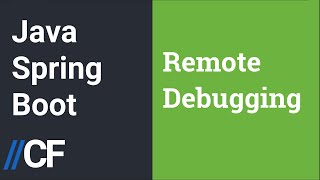 Java Spring Boot  Remote Debugging in IntelliJ  Configuration [upl. by Nitaj]