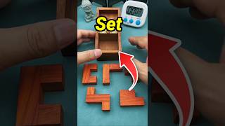 Set all wooden blocks in box mini wood toywood working art skillshand craft ideas shorts [upl. by Fates433]