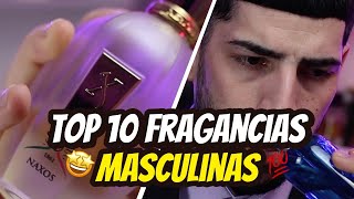 TOP 10 MEJORES FRAGANCIAS MASCULINAS 2024 [upl. by Amri150]