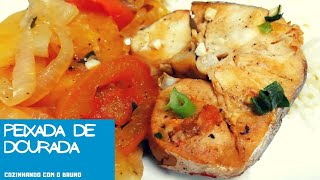 Como fazer uma deliciosa peixada de dourada [upl. by Accemahs33]